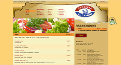 Desktop Screenshot of pizzeria-alcapone.de